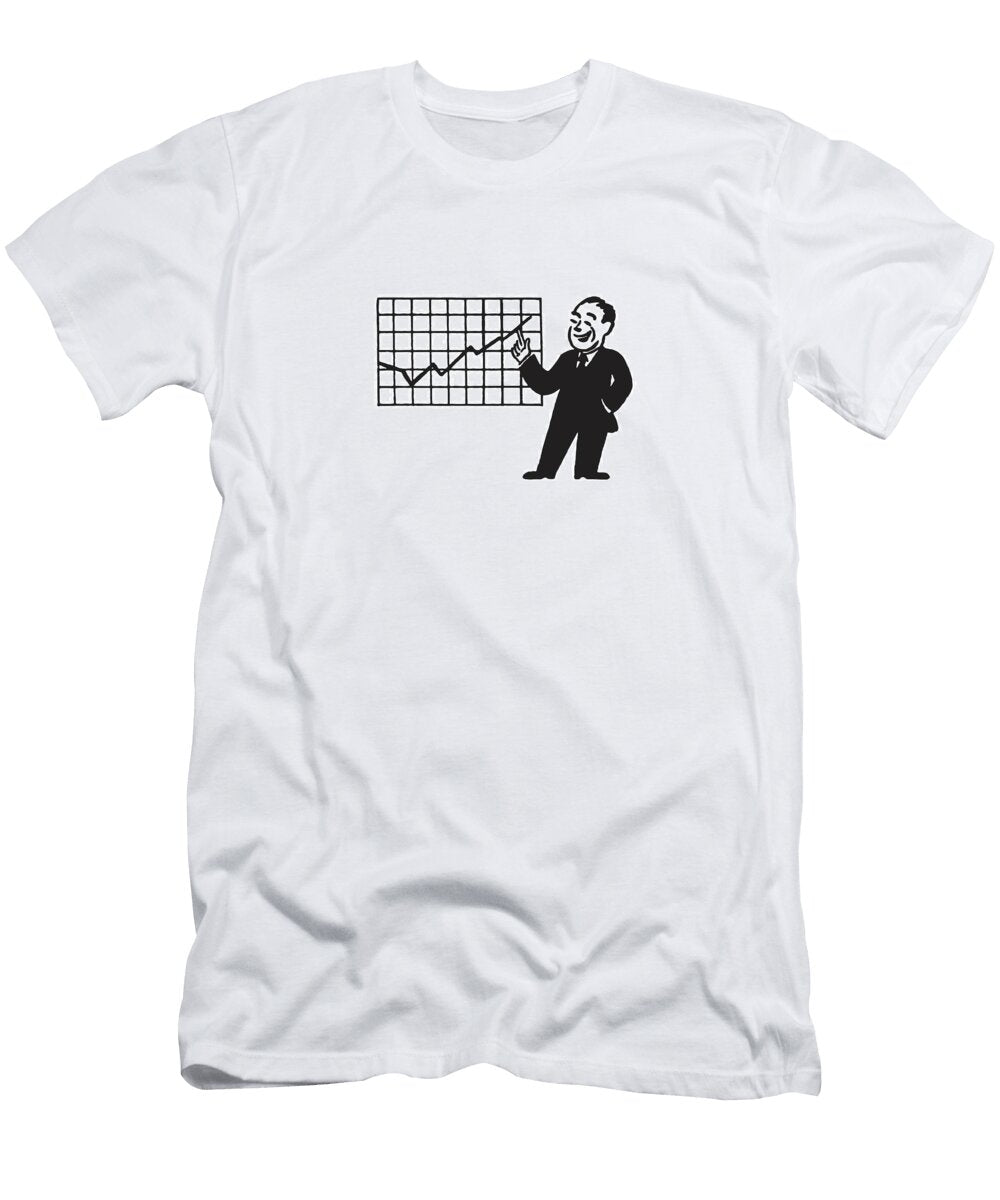 2 Businessman Making a Presentation Csa Images T-Shirt