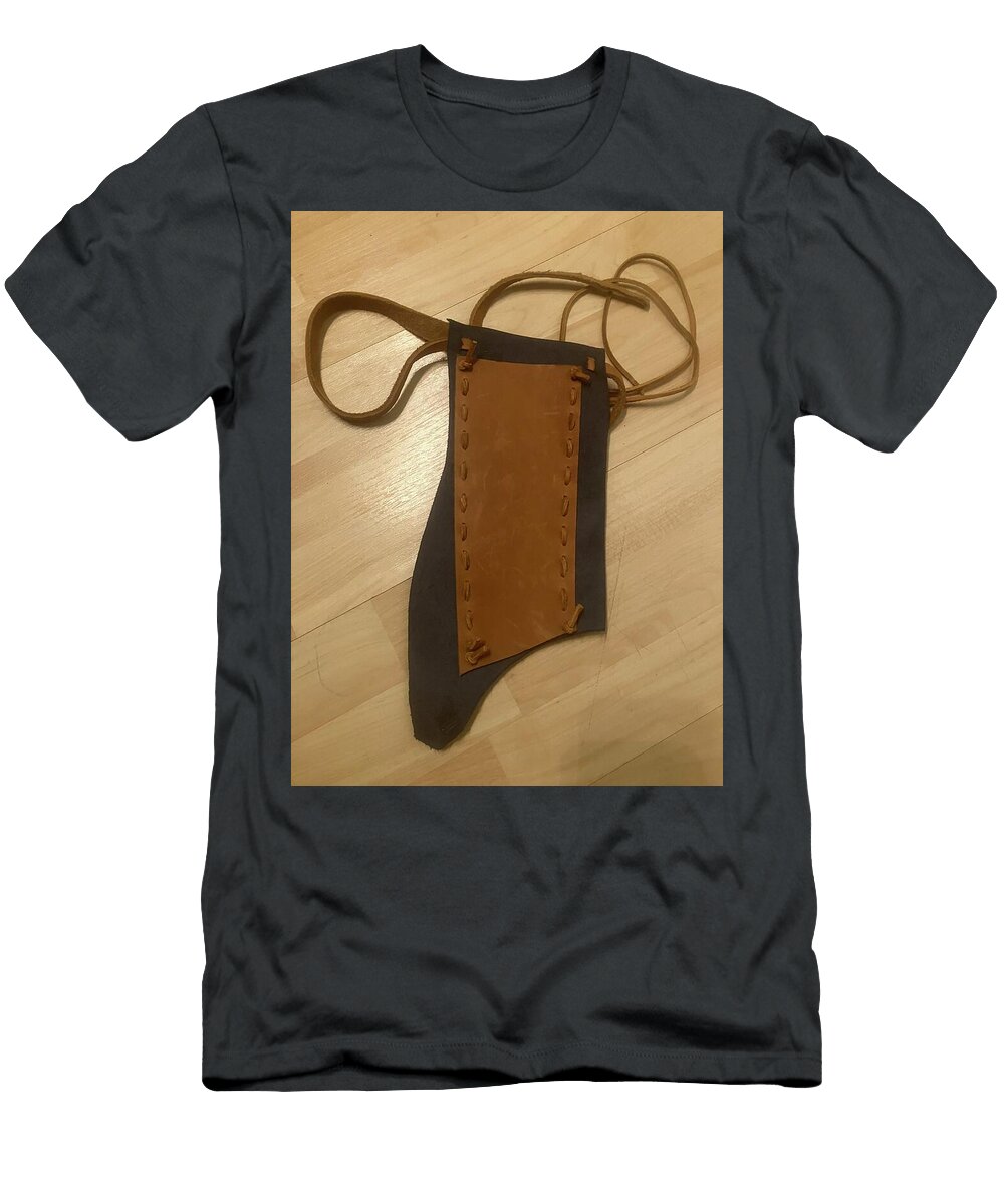 2 Carlino Vintage Leather Tapestry Female Sythian Holster Art Ronald Carlino T-Shirt