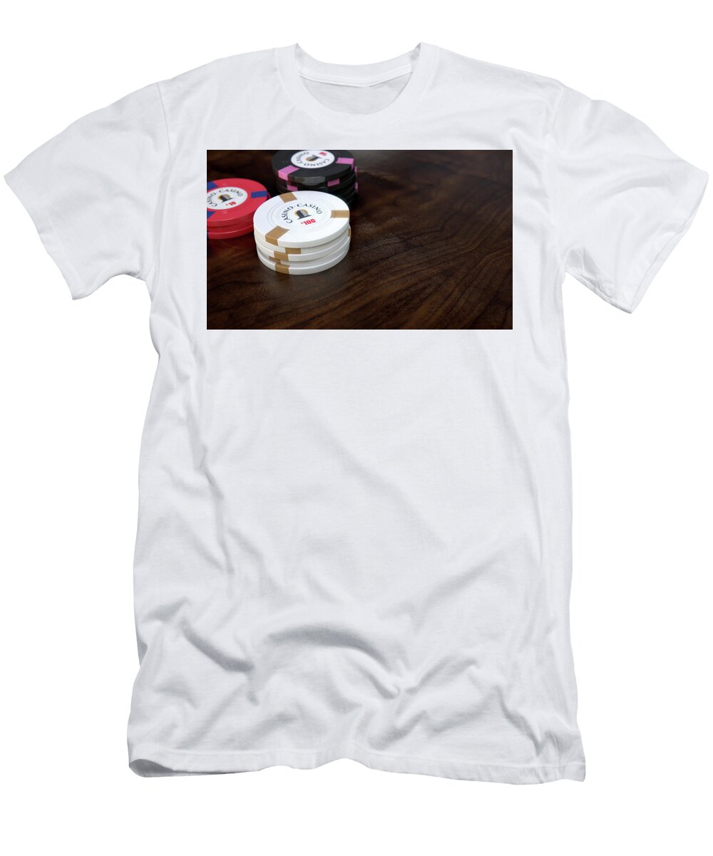 2 Casino Chips Allan Swart T-Shirt