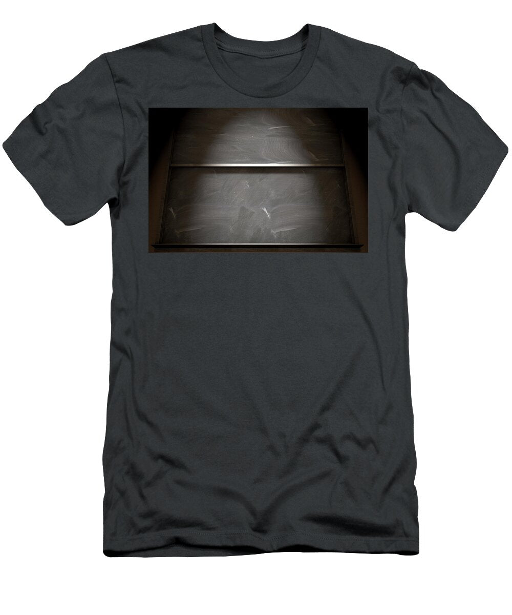 2 Chalkboard Closeup Allan Swart T-Shirt