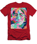 2 Colorful Portrait of John Lennon Sampadart Gallery T-Shirt