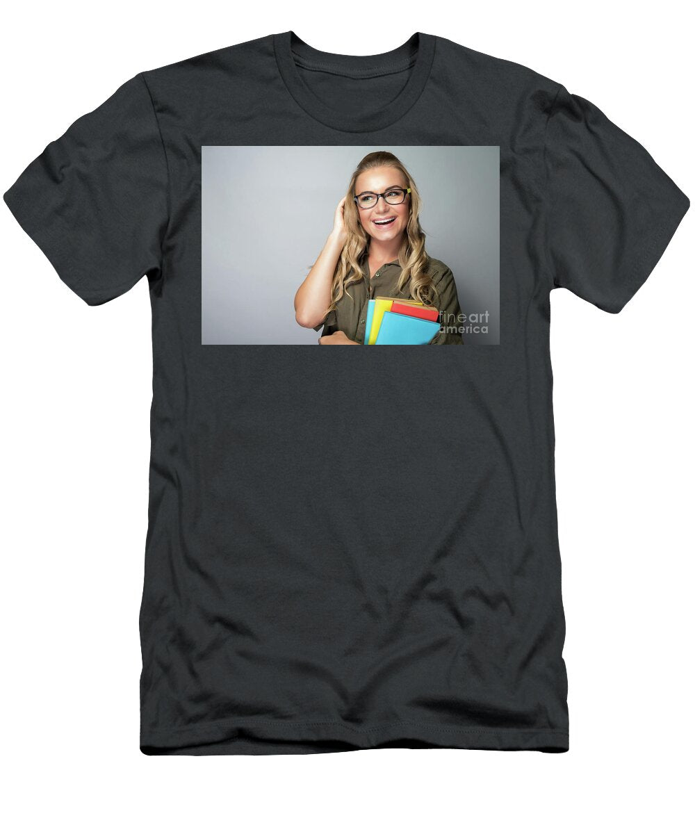 2 Cute Student Girl Anna Omelchenko T-Shirt