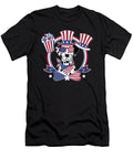 2 Dalmatian American USA Flag Sunglasses 4th of Sophie Eleanor T-Shirt