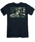 2 Florida Boynton Beach Green Cay Nature Center Wetlands Wooden Footpath in the Woods Laura Diez T-Shirt