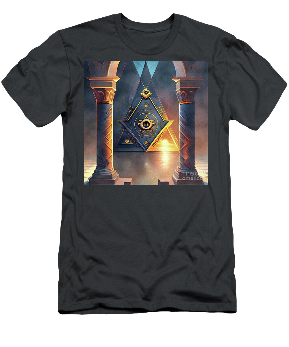 2 Freemasonic Art Pierre Blanchard T-Shirt