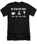 2 Funny Engineer Job Engineering Degree My Plan for Today Lukas Davis T-Shirt