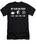 2 Funny Vet Job Vetenarian School Degree My Plan for Today Lukas Davis T-Shirt