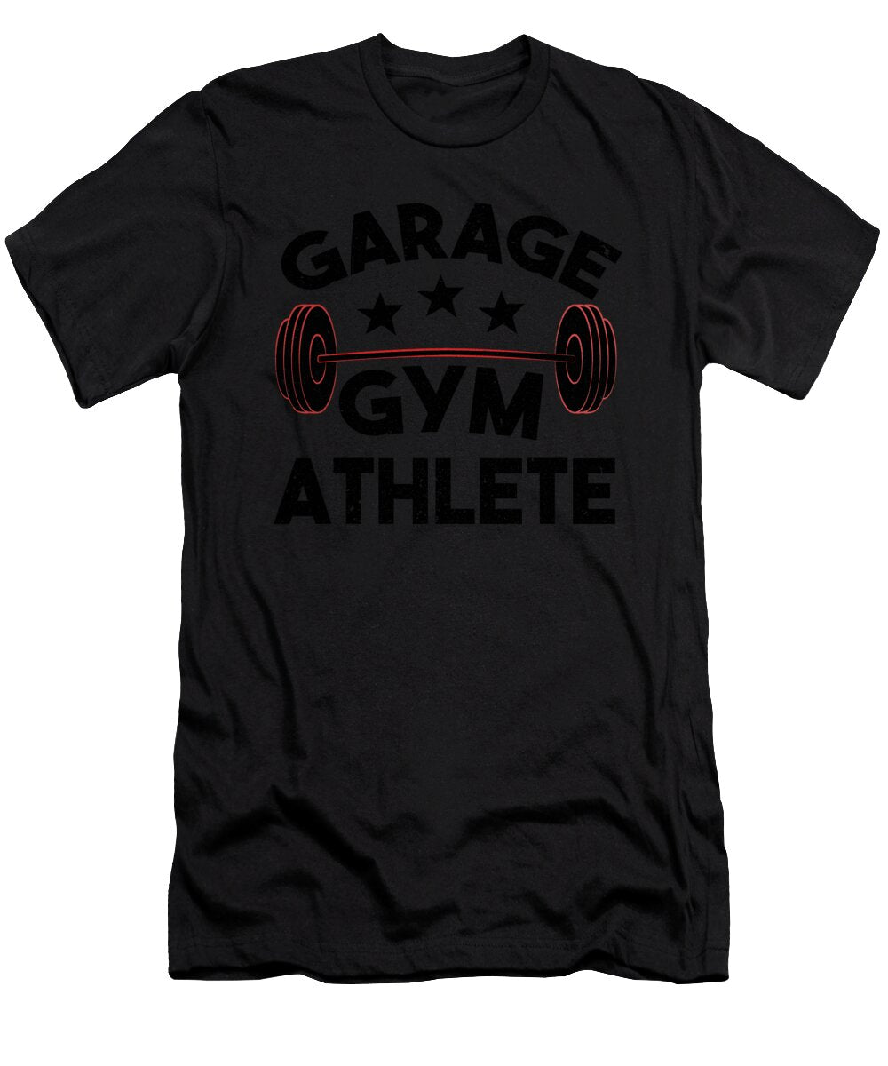 2 Garage Gym Athelete Fitness Workout Gift Haselshirt T-Shirt