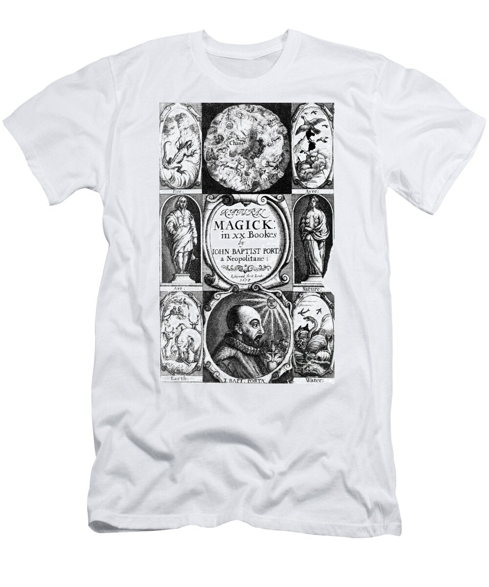 2 Giambattista Della Porta Italian Science Source T-Shirt