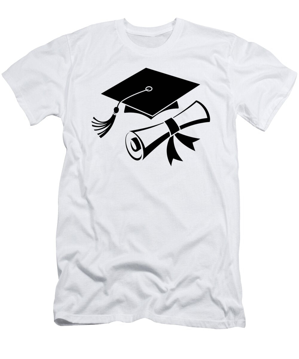 2 Graduation Cap and Diploma Joanna Redesiuk T-Shirt