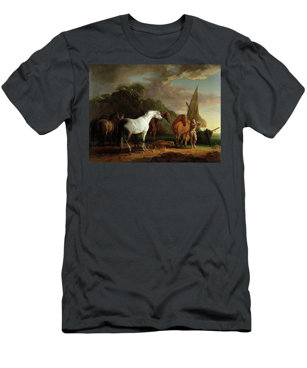 2 Gulliver Taking His Final Leave of the Land of the Houyhnhnms Sawrey Gilpin T-Shirt