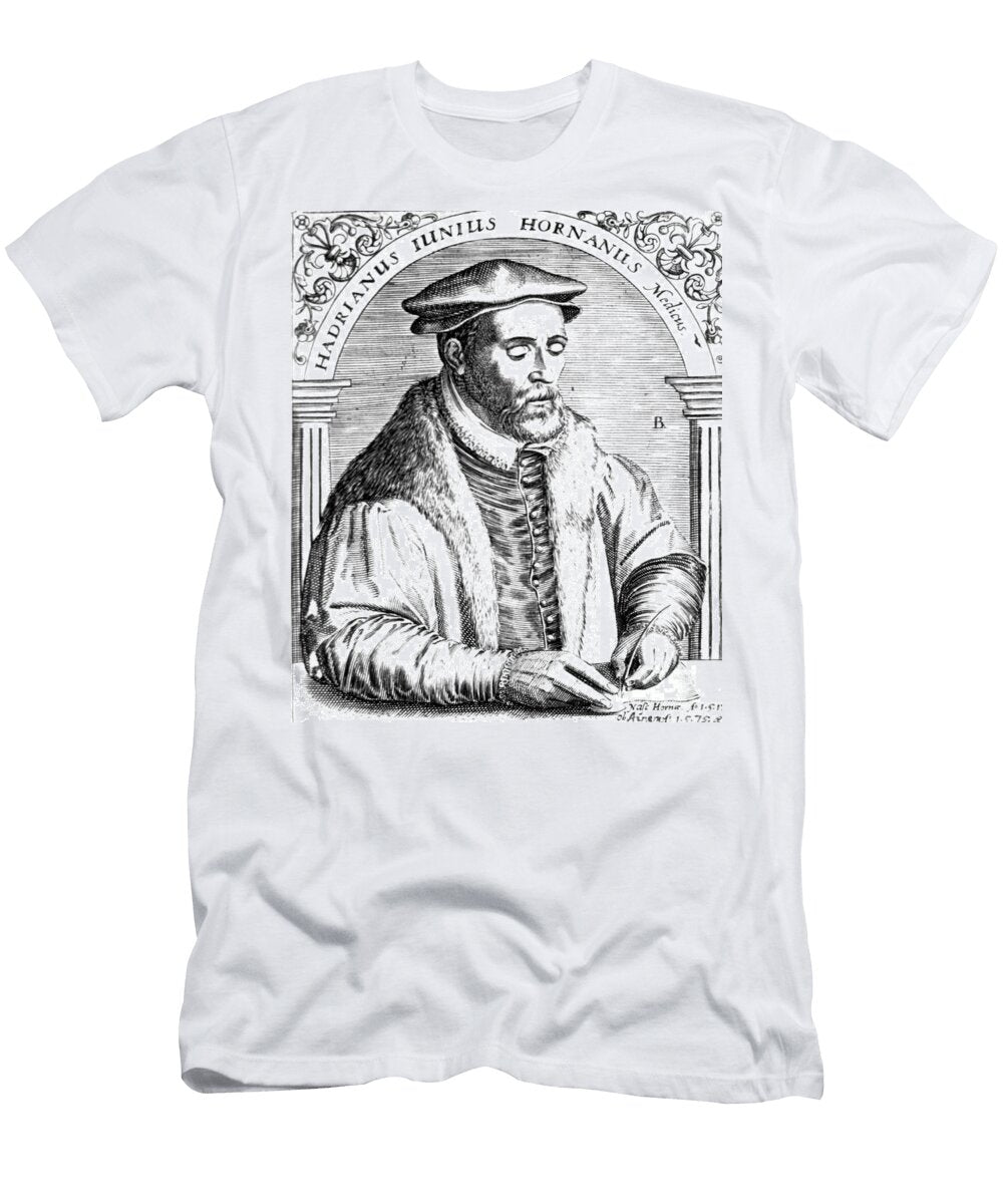 2 Hadrianus Junius Dutch Physican Science Source T-Shirt