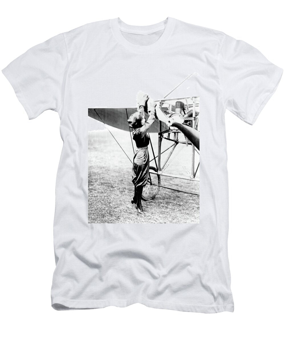 2 Harriet Quimby American Aviatrix Science Source T-Shirt
