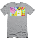 2 Health and Fitness Concept on Modern Colorful Background Milleflore Images T-Shirt