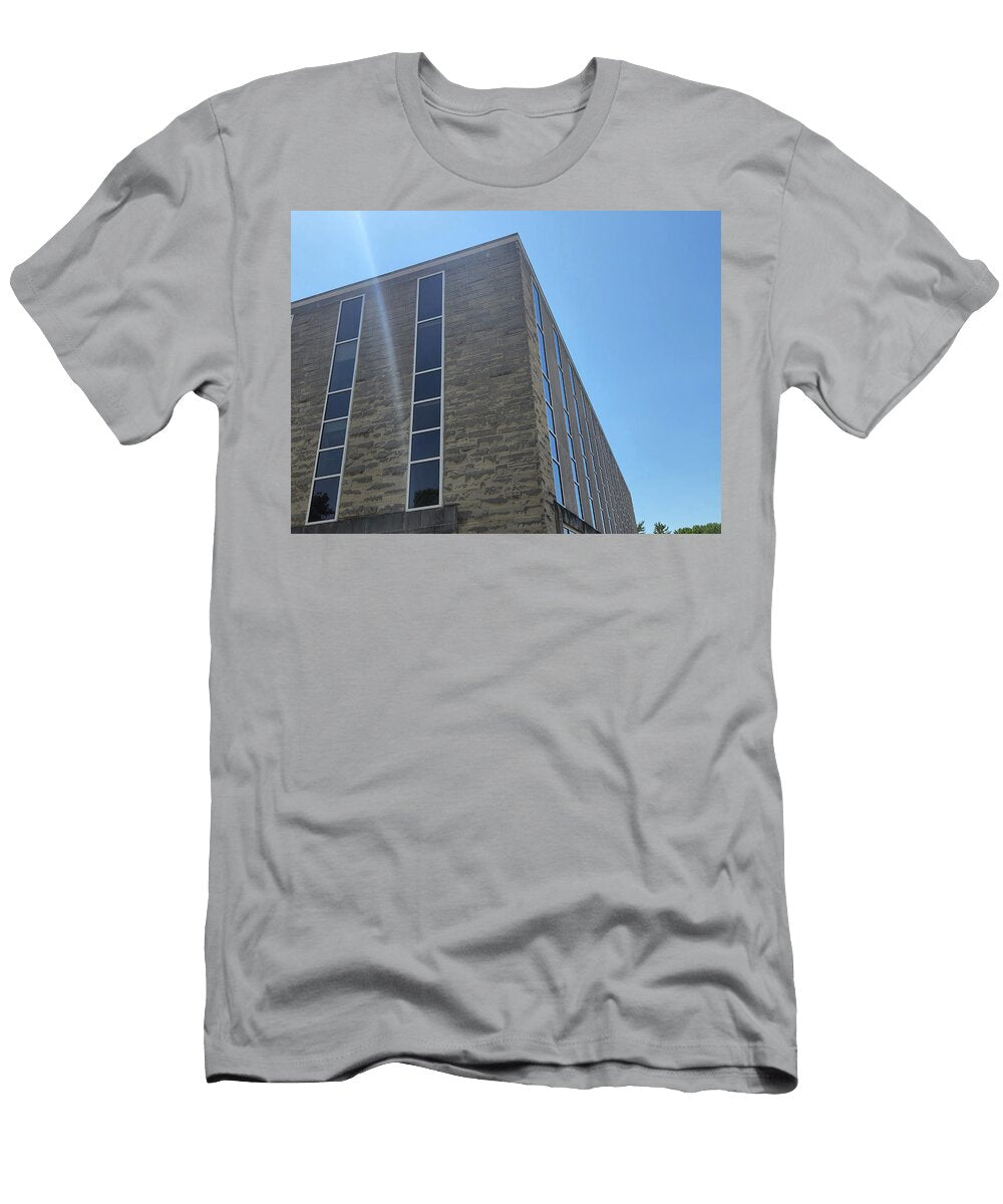 2 Indiana University College Campus Brick Building Kokomo Kelly Johnson T-Shirt
