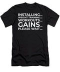 2 Installing Weight Training Gym Lover Workout Gains Toms Store T-Shirt