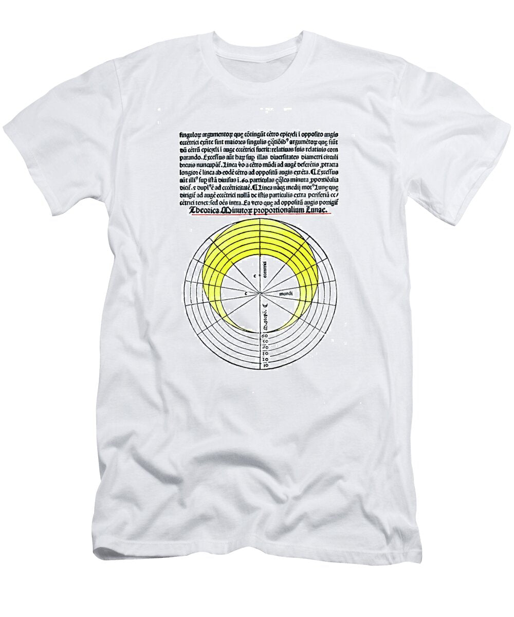 2 Johannes De Sacrobosco De Sphaera Science Source T-Shirt