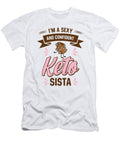 2 Keto Diet Sexy Confident Ketogenic Food Health Toms Store T-Shirt