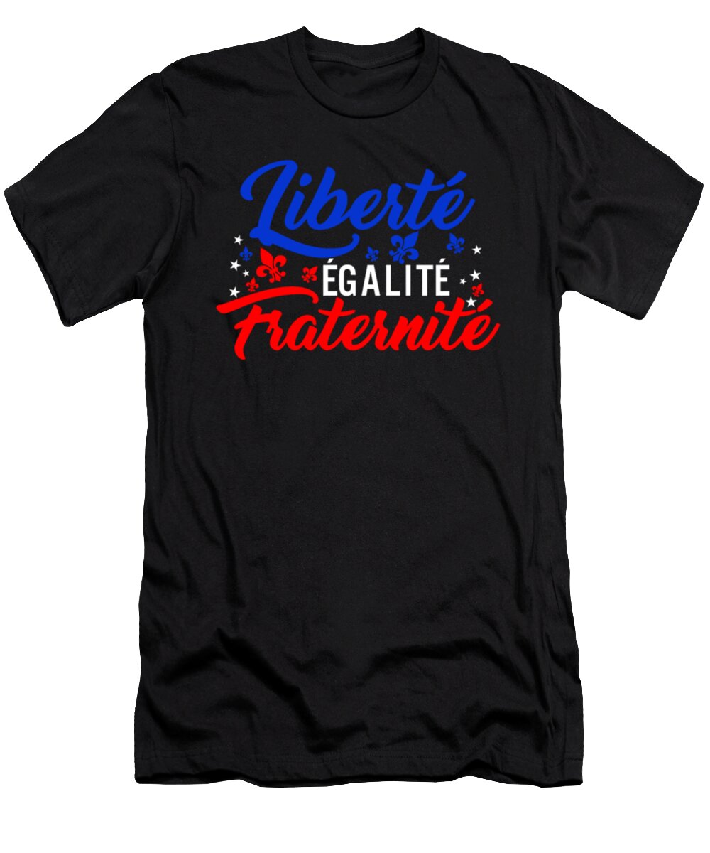 2 Liberty Equality Fraternity French Bastille Day Tinh Tran Le Thanh T-Shirt
