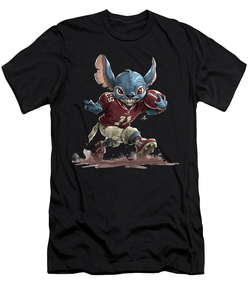 2 Los Angeles Angels Showdown Stitch Rush T-Shirt
