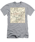2 Map of the Battle of Waterloo English School T-Shirt