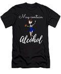 2 May Contain Alcohol Drinking Adrian Brendel Art T-Shirt