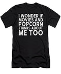2 Movies and Popcorn Saying Manuel Schmucker T-Shirt