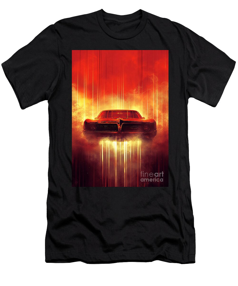 2 Muscle Classic American Car Pontiac Catalina Clark Leffler T-Shirt