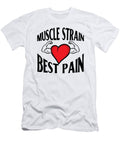 2 Muscle Strain Fitness Gym Pain Bodybuilding Fitness Toms Store T-Shirt