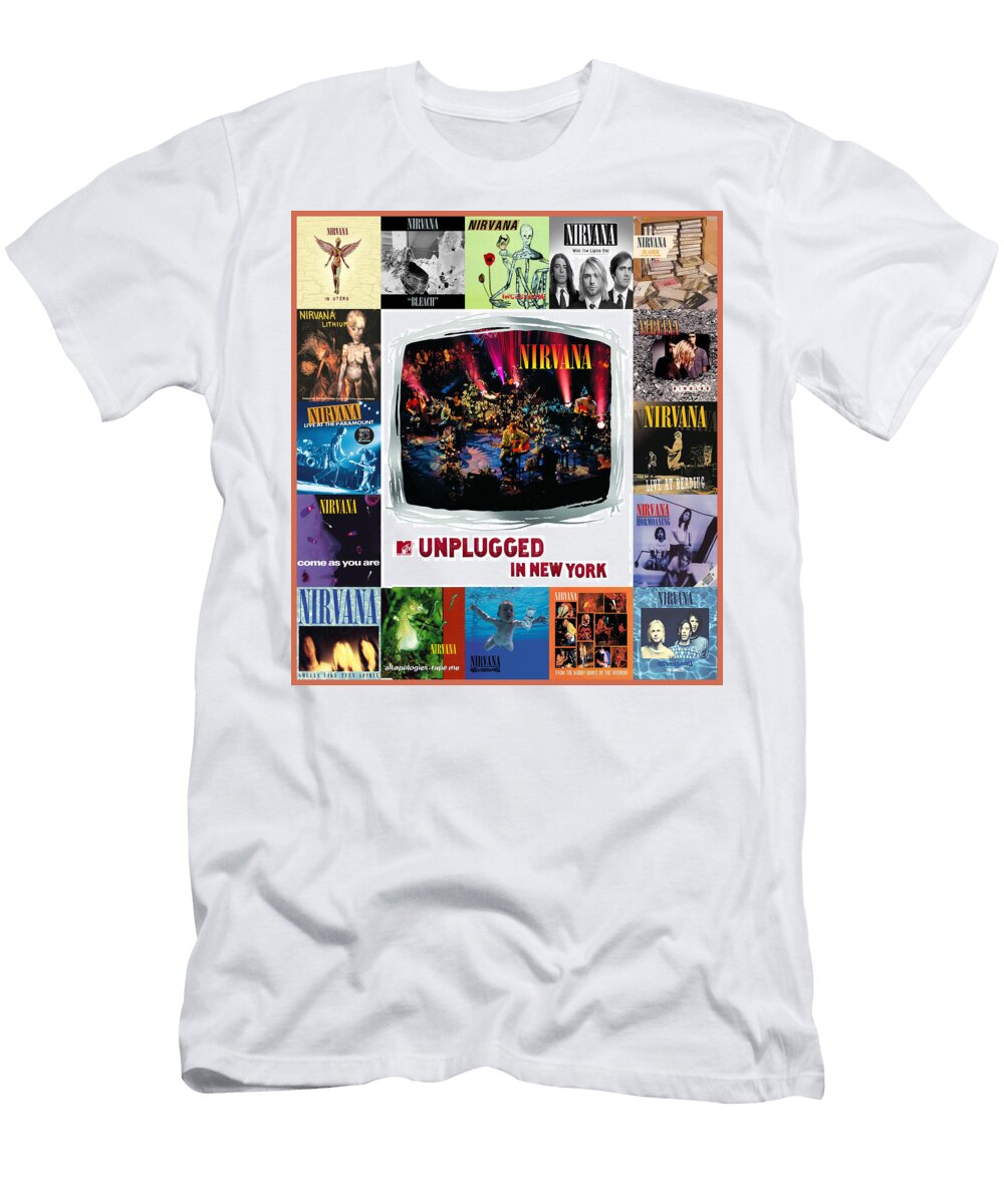 2 Nirvana Albums Music Album Collection Poster Wall Art Decor Gift Prempersaud Haribaran T-Shirt