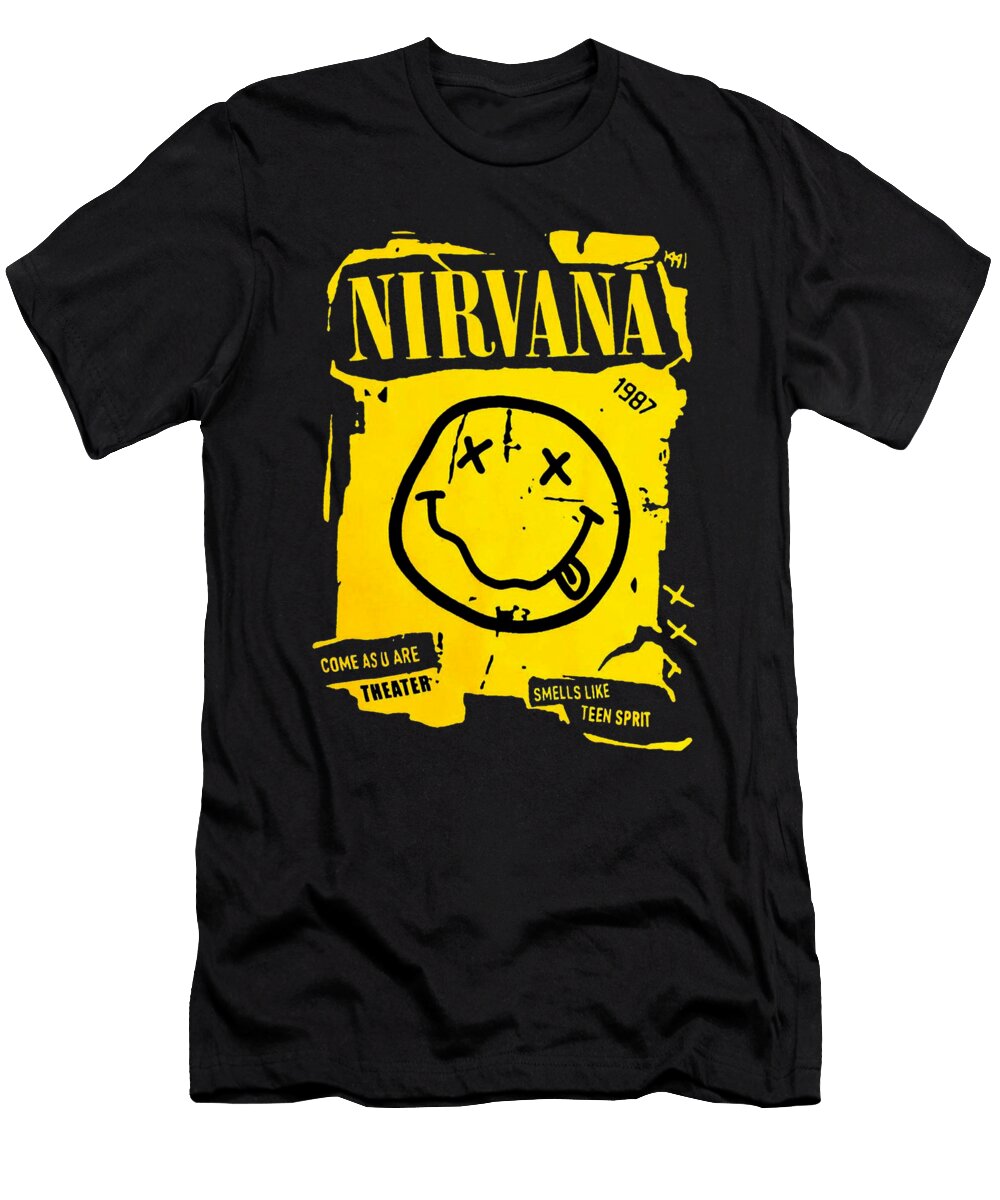 2 Nirvana Best Art Crockford Nevins T-Shirt
