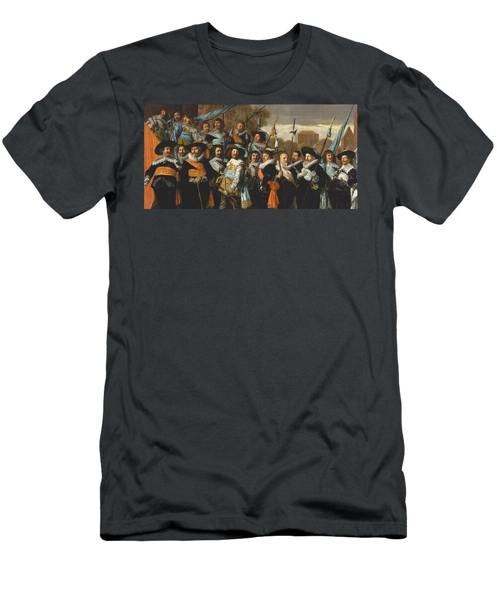 2 Officers and Sergeants of the St George Civic Guard Frans Hals T-Shirt