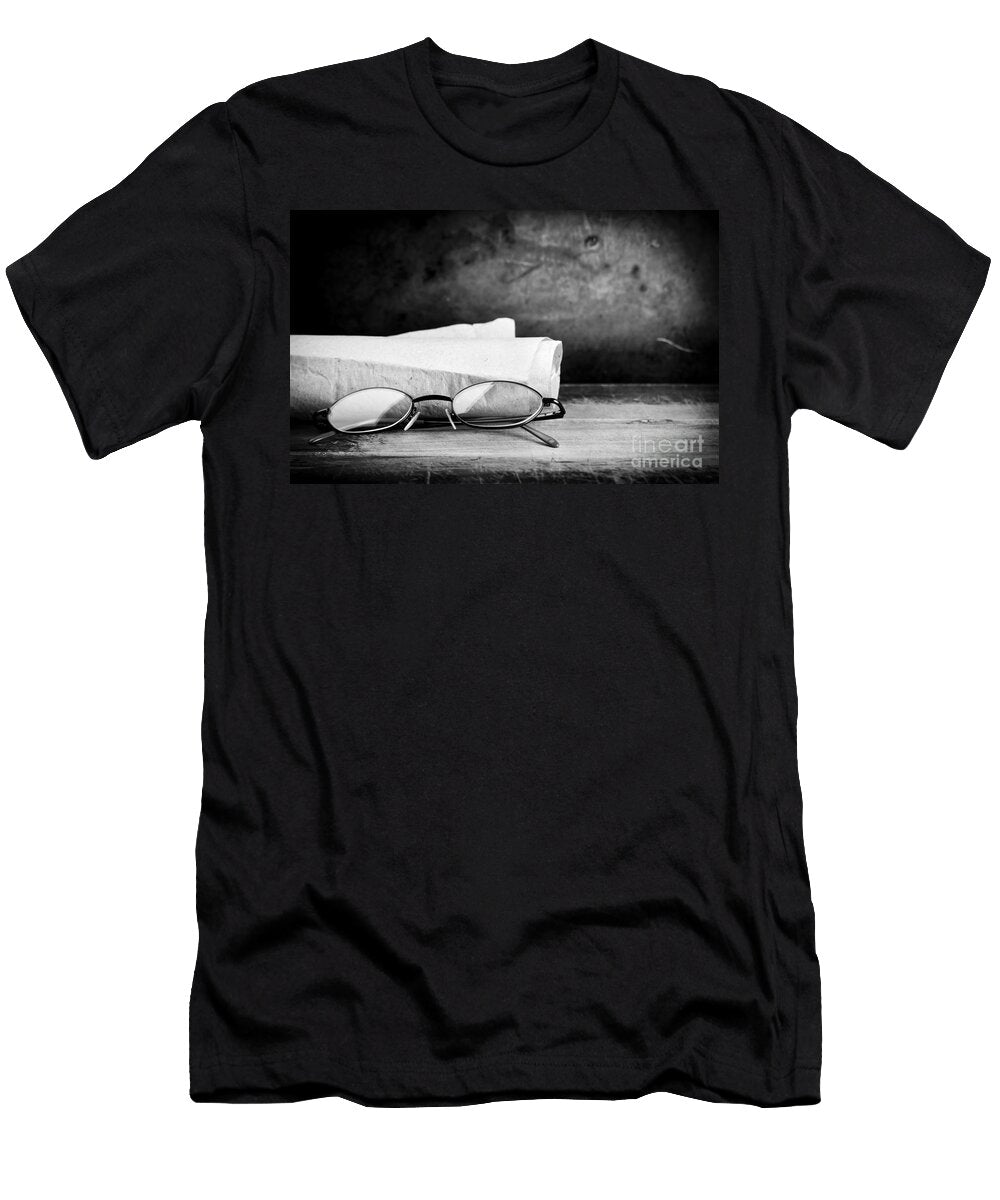 2 Old Glasses on Desk Tim Hester T-Shirt