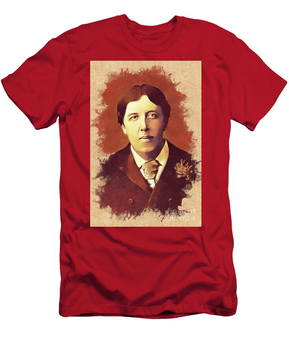 2 Oscar Wilde Literary Legend Mary Bassett T-Shirt