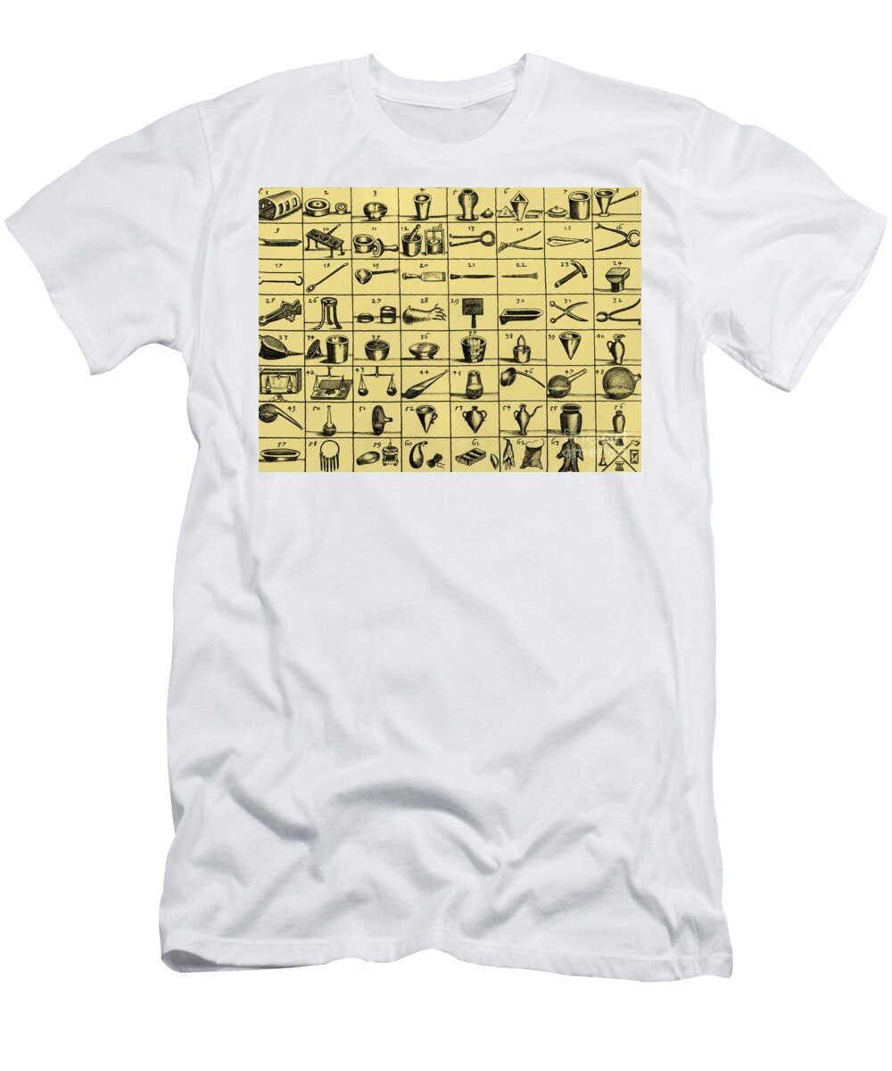 2 Portable Laboratory of Johann Joachim Science Source T-Shirt