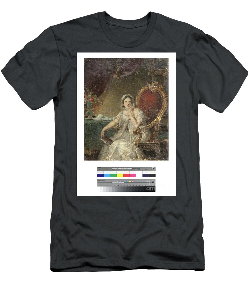 2 Portrait of a Woman Giuseppe Tominz T-Shirt