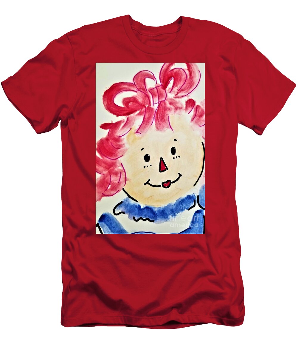 2 Raggedy Ann Rose Elaine T-Shirt