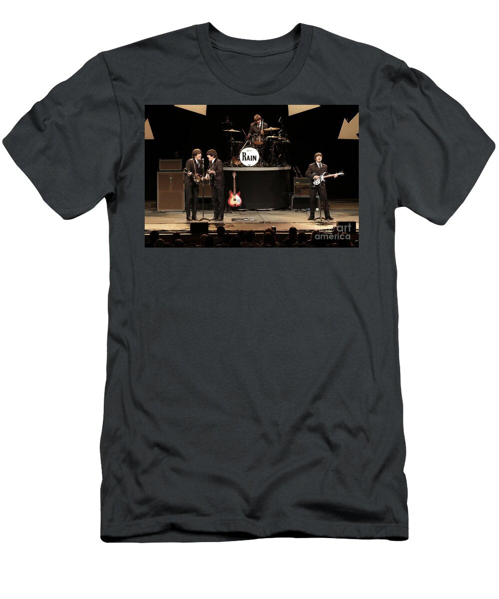 2 Rain Beatles Tribute Steve Landes Joe Bithorn Joey Curatolo and Ralph Castelli Concert Photos T-Shirt