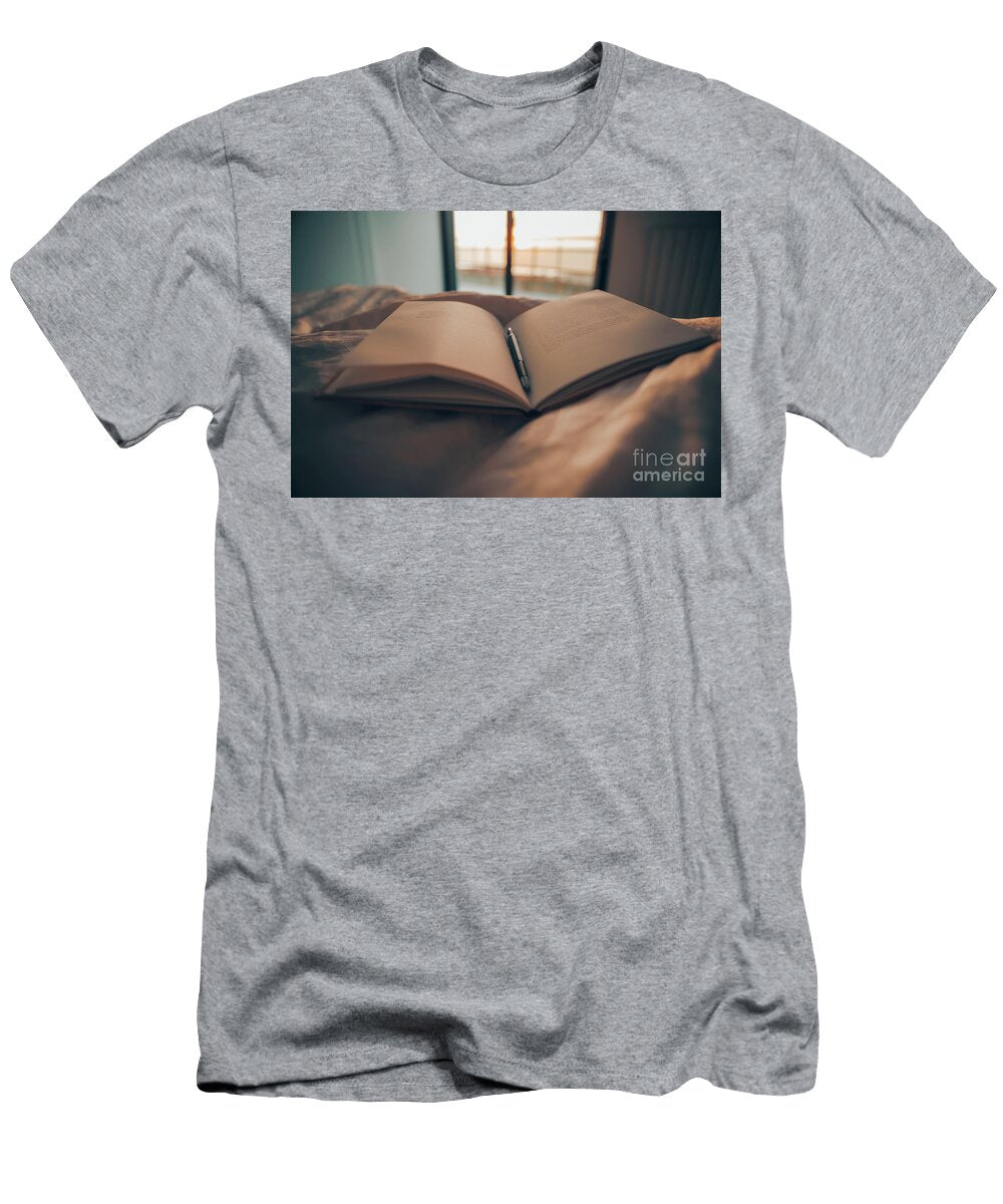 2 Reading Book At Home Anna Om T-Shirt