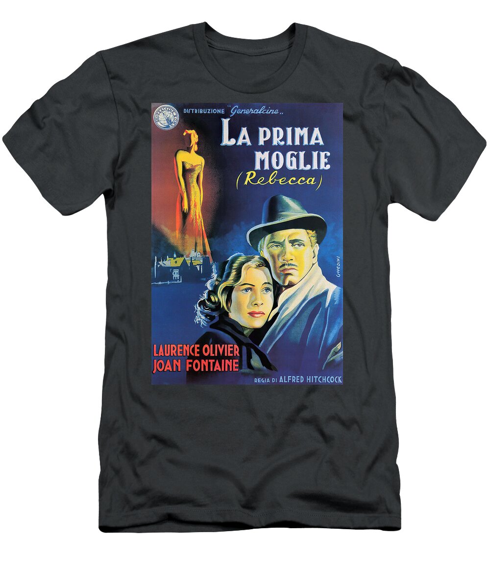 2 Rebecca with Laurence Olivier and Joan Fontaine 1940 Stars on Art T-Shirt