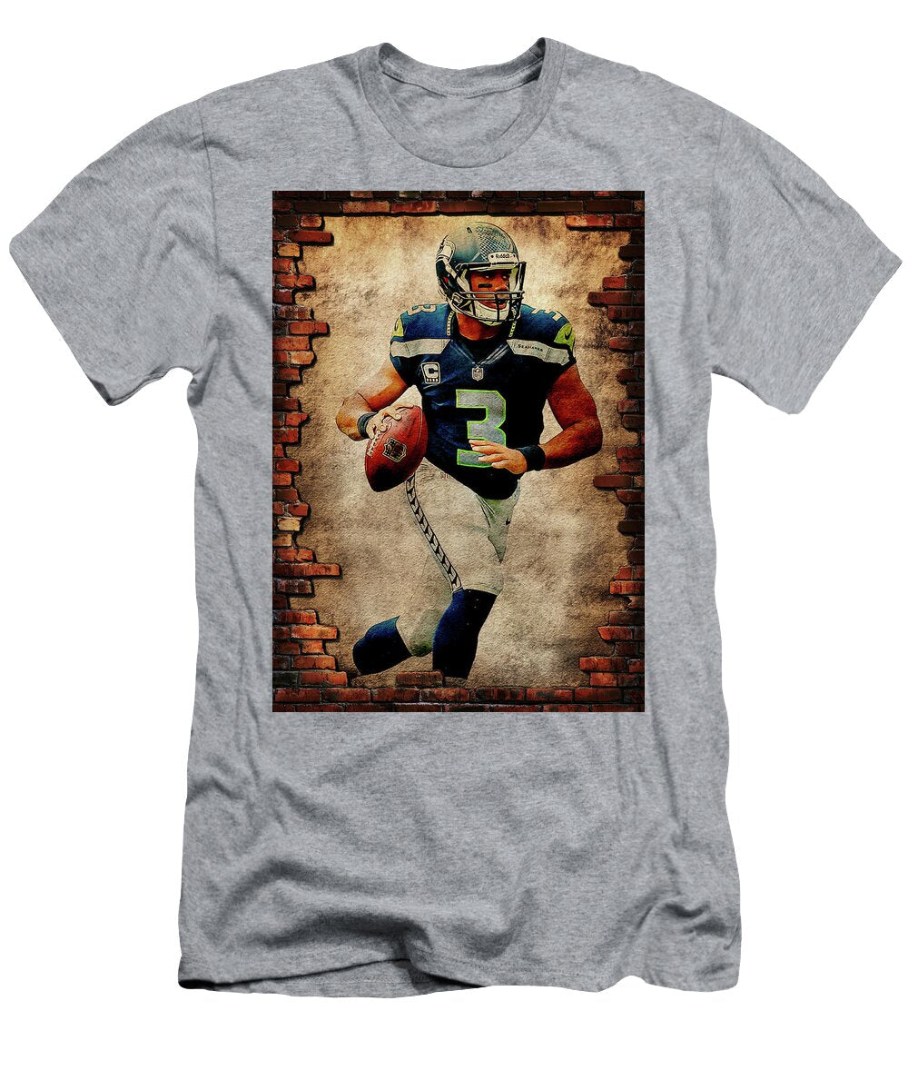 2 Russell Wilson Russellwilson Russell Wilson Seattle Seahawks Player American Football Wrenn Huber T-Shirt