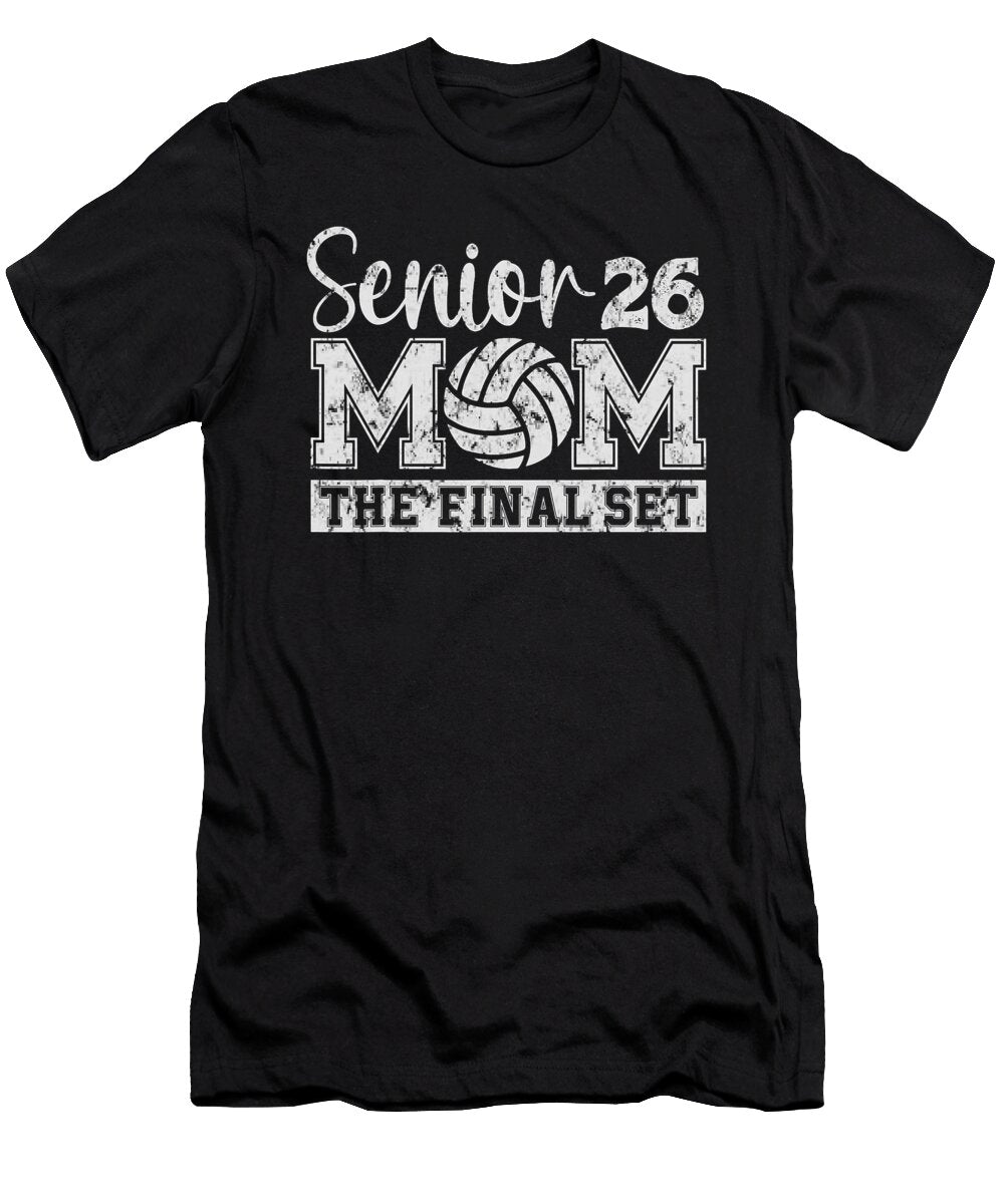 2 Senior Mom Class of 2026 Volleyball the Final Coami Tacti T-Shirt