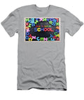 2 Shool Wording and Colorful Letters Made of Wood Turgay Koca T-Shirt