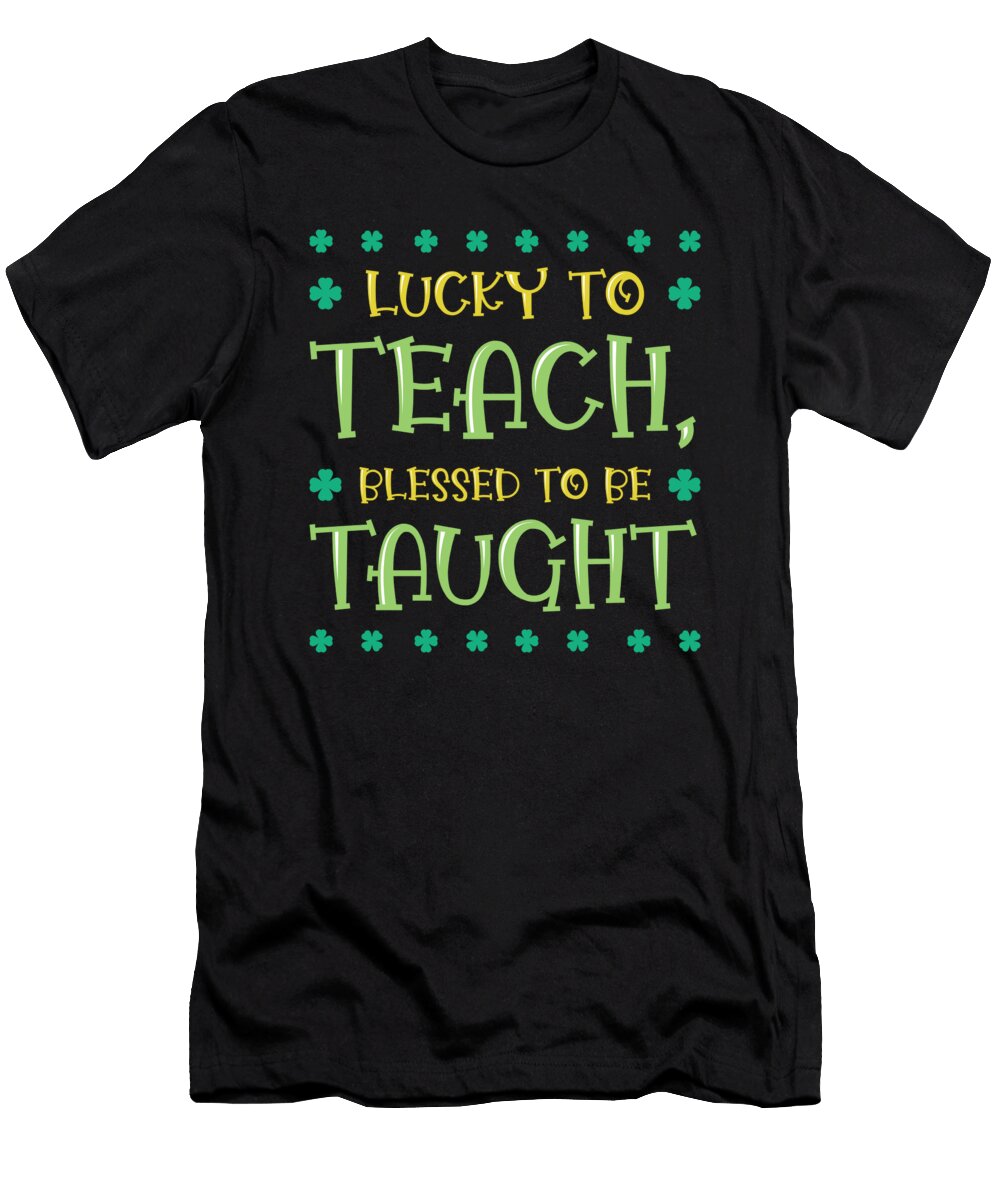 2 St Patricks Day Teaching Lucky Shamrock Clover Toms Store T-Shirt