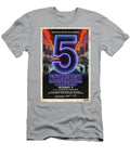 2 Stranger Things Season 5 Minimal Series Poster Vintage Style 1980 Sampadart Gallery T-Shirt