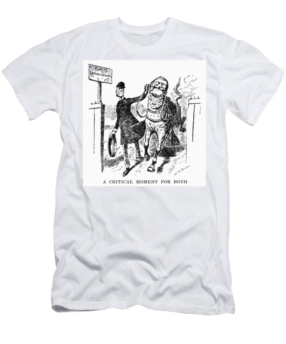 2 Teddy Roosevelt Cartoon Granger T-Shirt