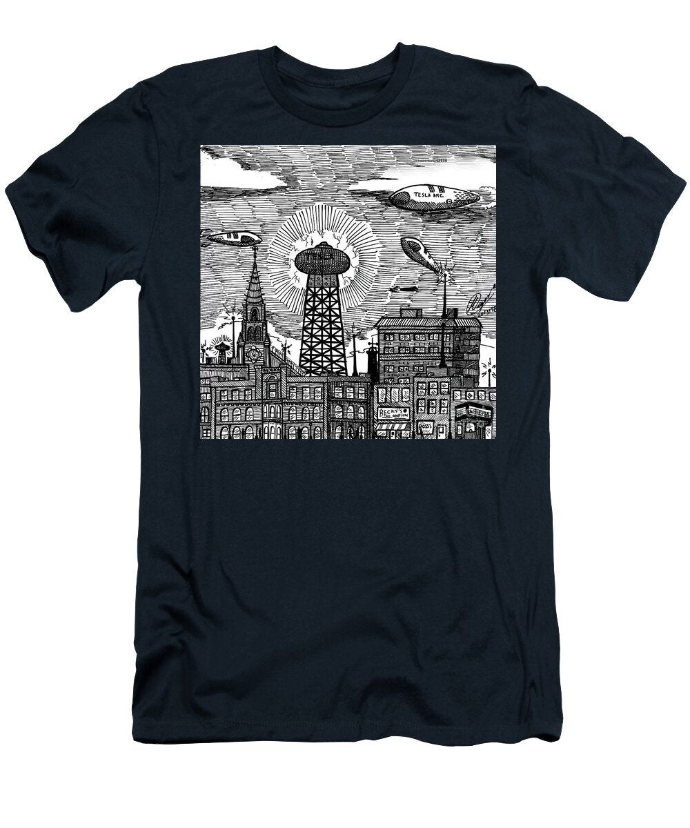 2 Tesla Arnold Seoger T-Shirt