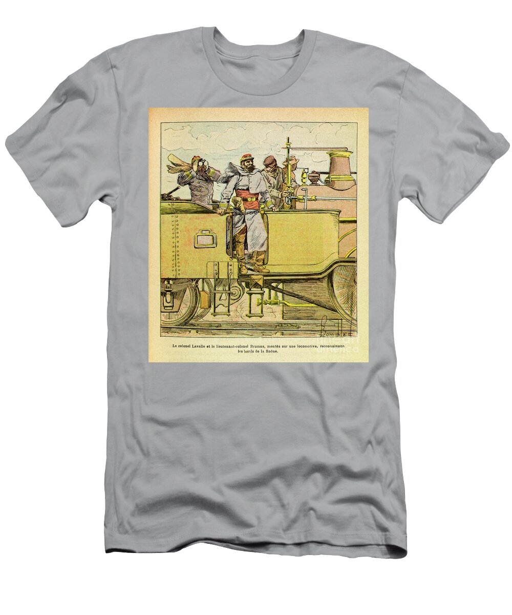 2 the Eastern Armee of Eugene Sergeant Known As Grenest 1870 Engraving Louis Charles Bombled T-Shirt