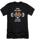 2 This Grammy Loves Lifting Funny Bodybuilding Weight Lifting Cal Nyto T-Shirt