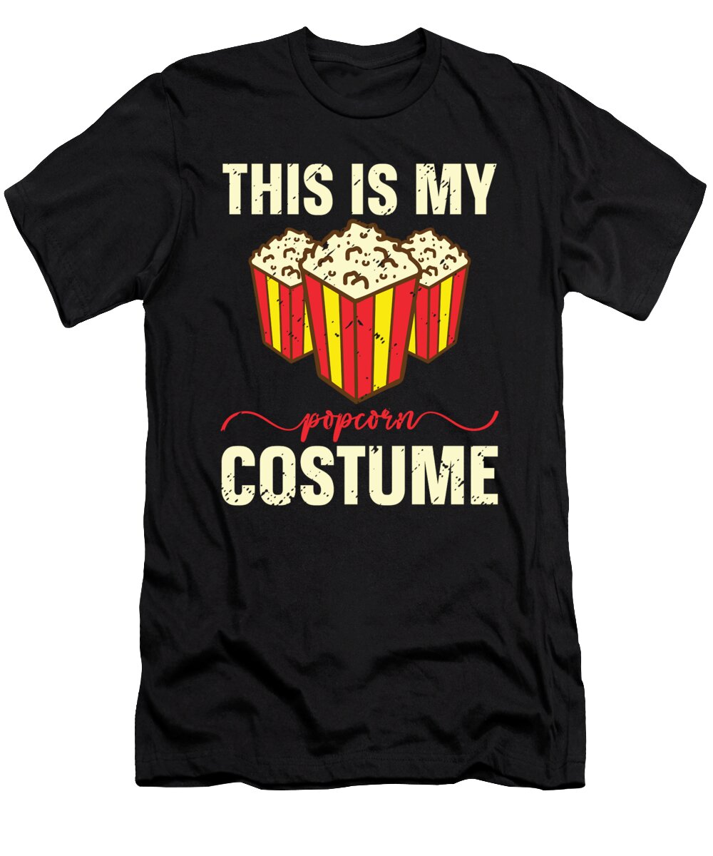 2 This Is My Popcorn Costume Movie Night Cinema Fan Toms Store T-Shirt